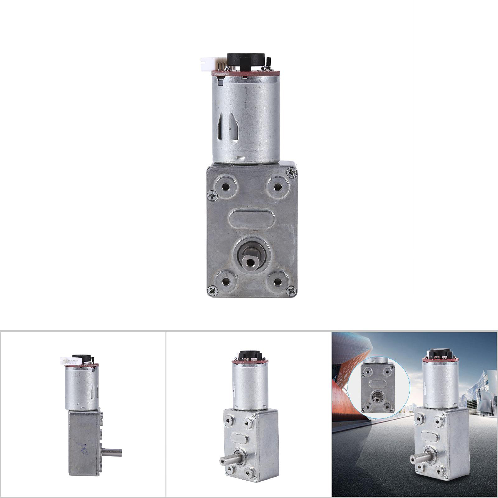Gleichstrom-getriebemotor (12 V), Drehmomentuntersetzungsmotor Mit Encoder, Starke Selbsthemmung (100 U/min)