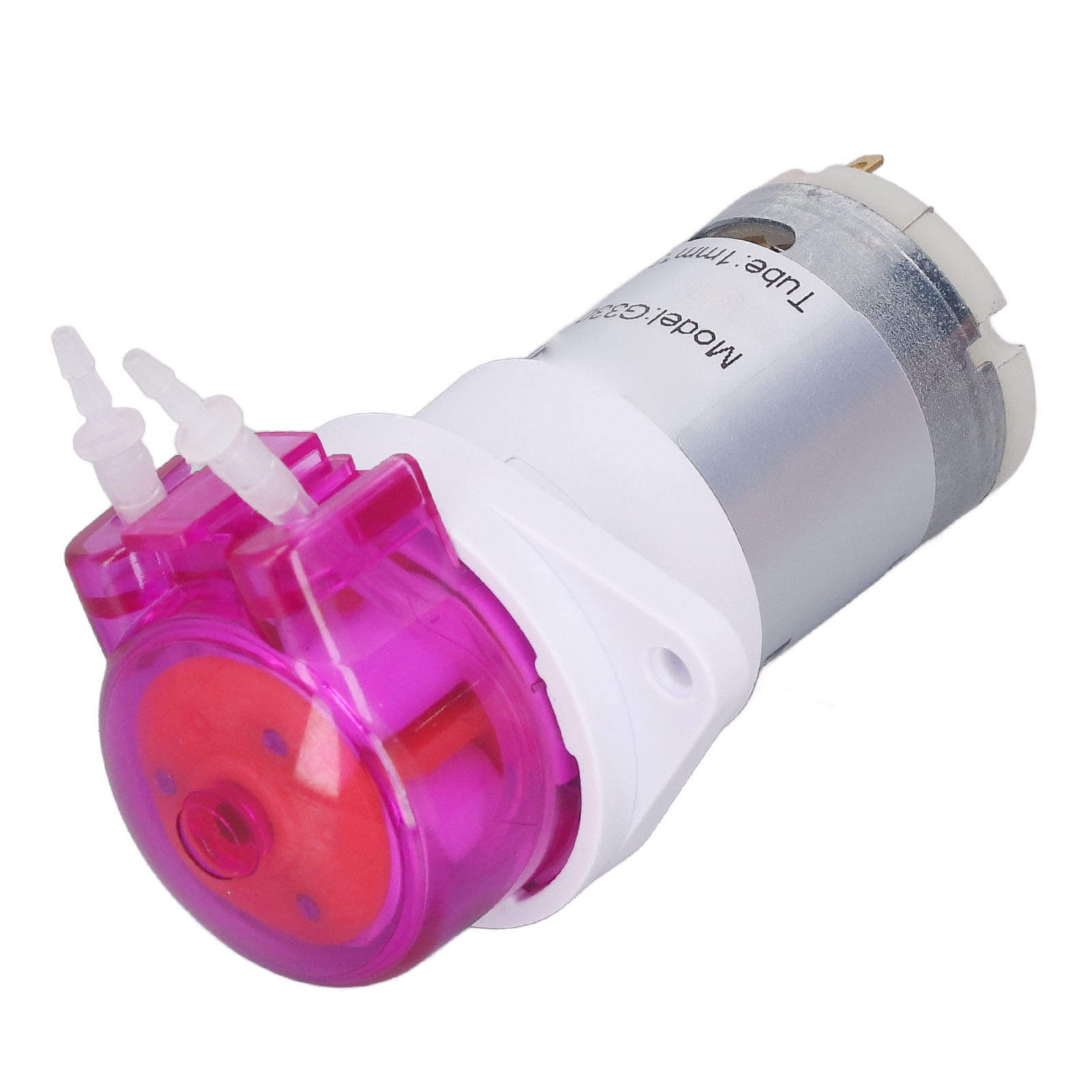 Peristaltikpumpe, 5000 U/min, 12 Ml/min, Schlauch: Innendurchmesser 1 Mm, Außendurchmesser 3 Mm, Ausgezeichnete Abdichtung, Mikrodosierpumpe Für Flüssigkeiten, 12 V Dc, 250 A