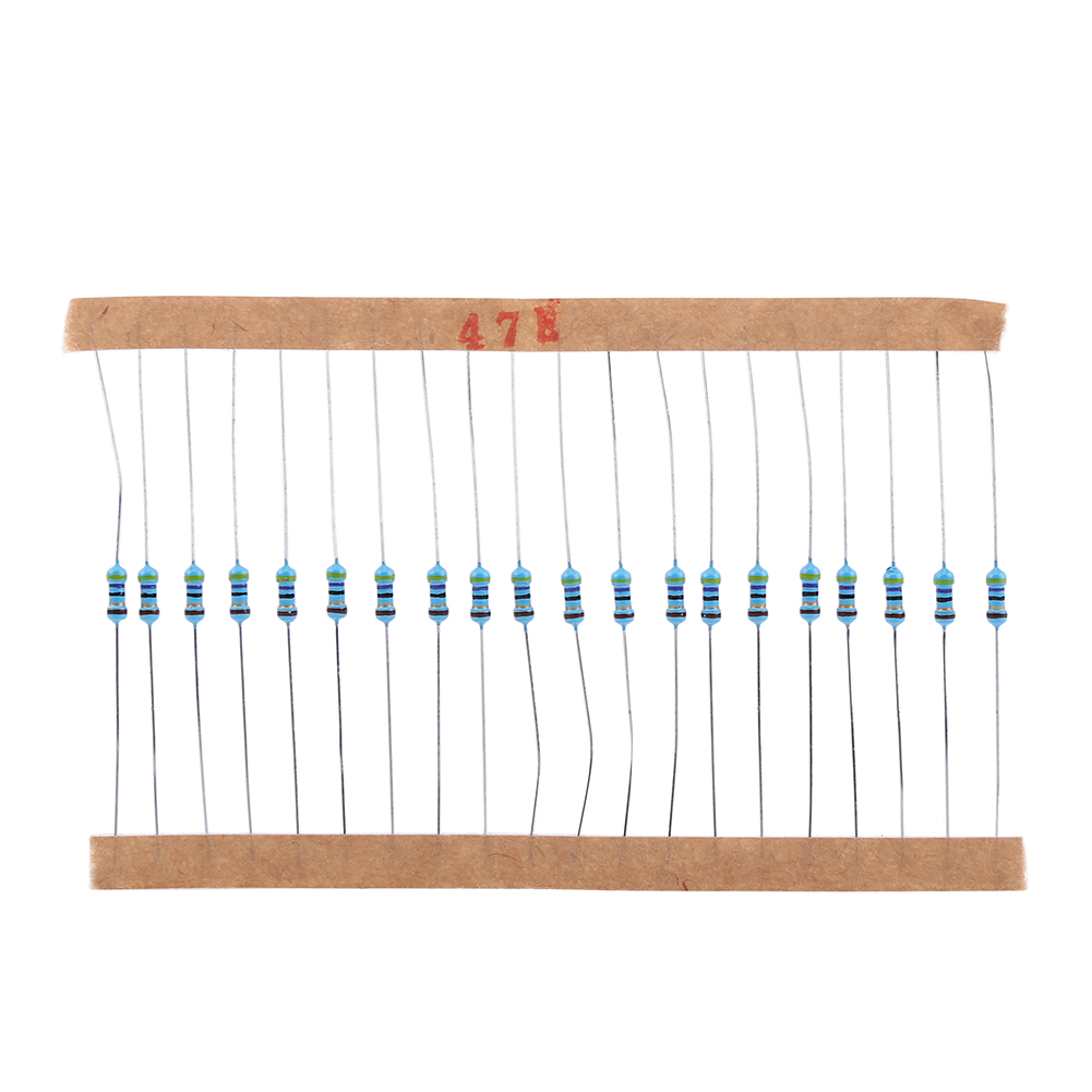 Sortiment Mit 1280 Metallfilmwiderständen (1/4 W, 64 Werte, 1-10 Mω)