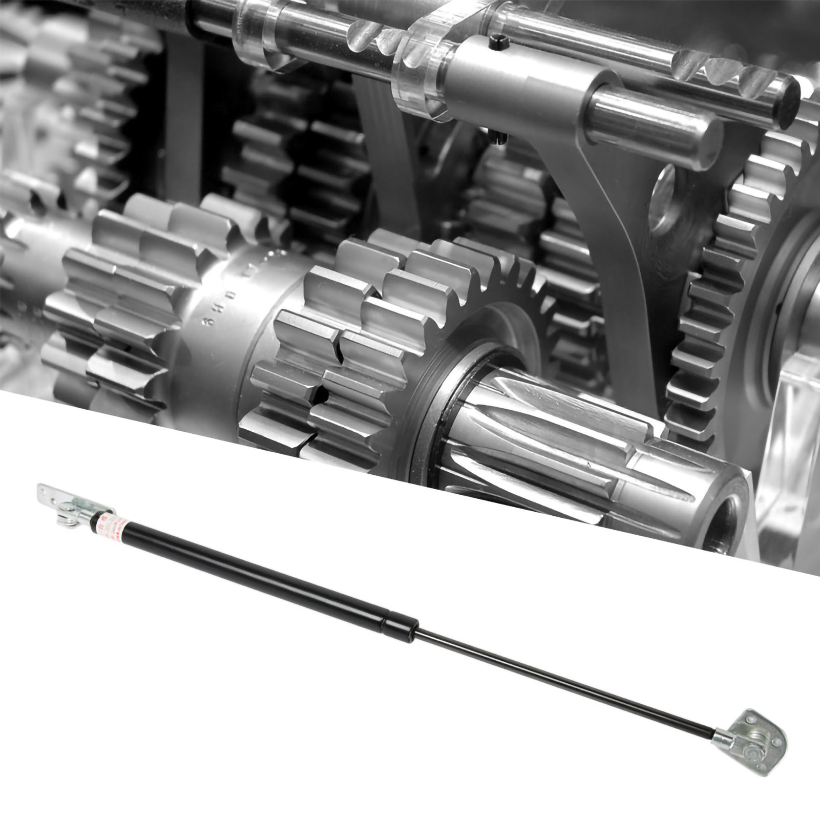 Hydraulische Gasfeder Für Deckelhebevorrichtung, Achsabstand 500 Mm, Hub 200 Mm, Druck 100 N (dachfenster Typ A)