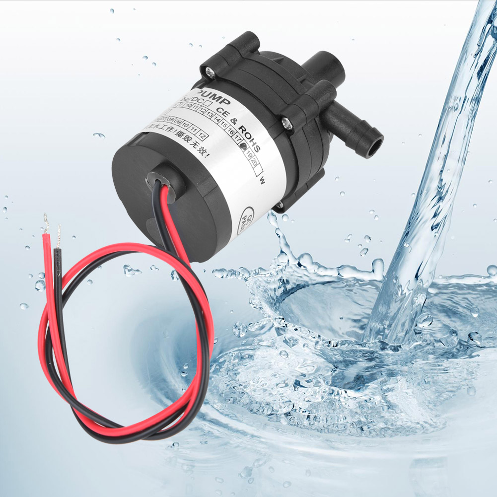 Mini-tauchpumpe Für Pools Mit 12 V Gleichstrom, 18 W Förderhöhe, 6 M Länge, Ultraleiser Bürstenloser Motor