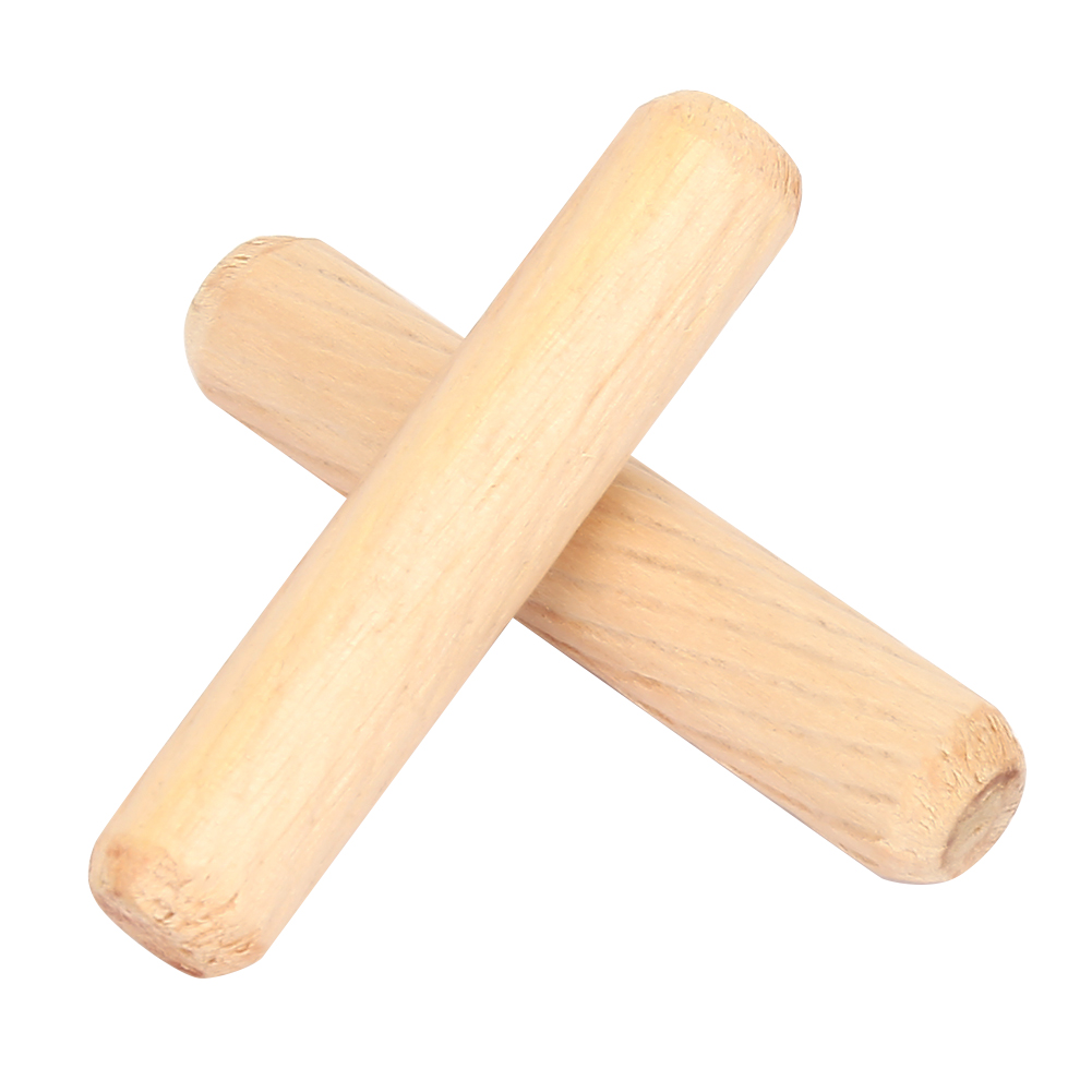 1 Packung Runde, Gerillte Holzdübel Für Die Holzbearbeitung (10 X 50 Mm)