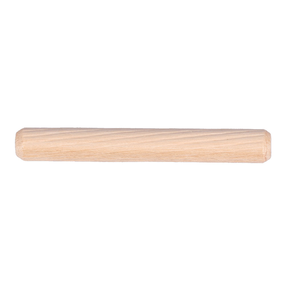 50 Runde, Gerillte Holzdübel Für Schubladensysteme (m860)