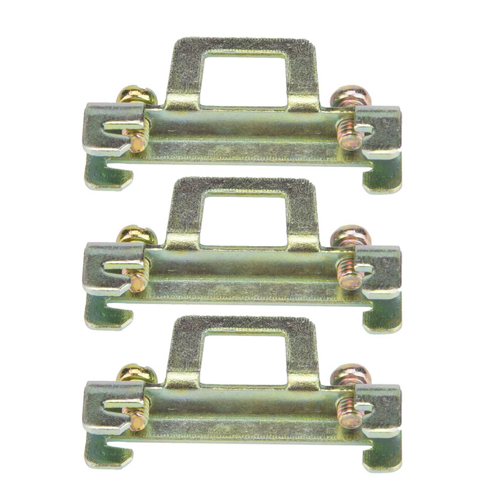 10 Montageklammern Für 35 Mm Din-schiene (metall, Modell 11)