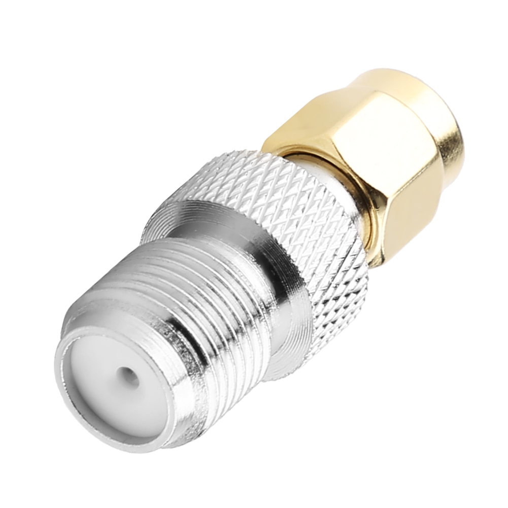 2 Sma-stecker Auf F-buchse Hf-koaxialadapter, Gerader Stecker