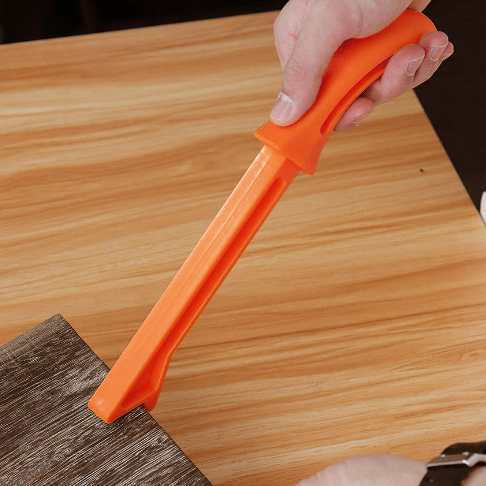 4-teiliges Sicherheitsschiebestock-set Aus Kunststoff Für Holzbearbeitungsarbeiten, Geeignet Für Schreiner (orange)