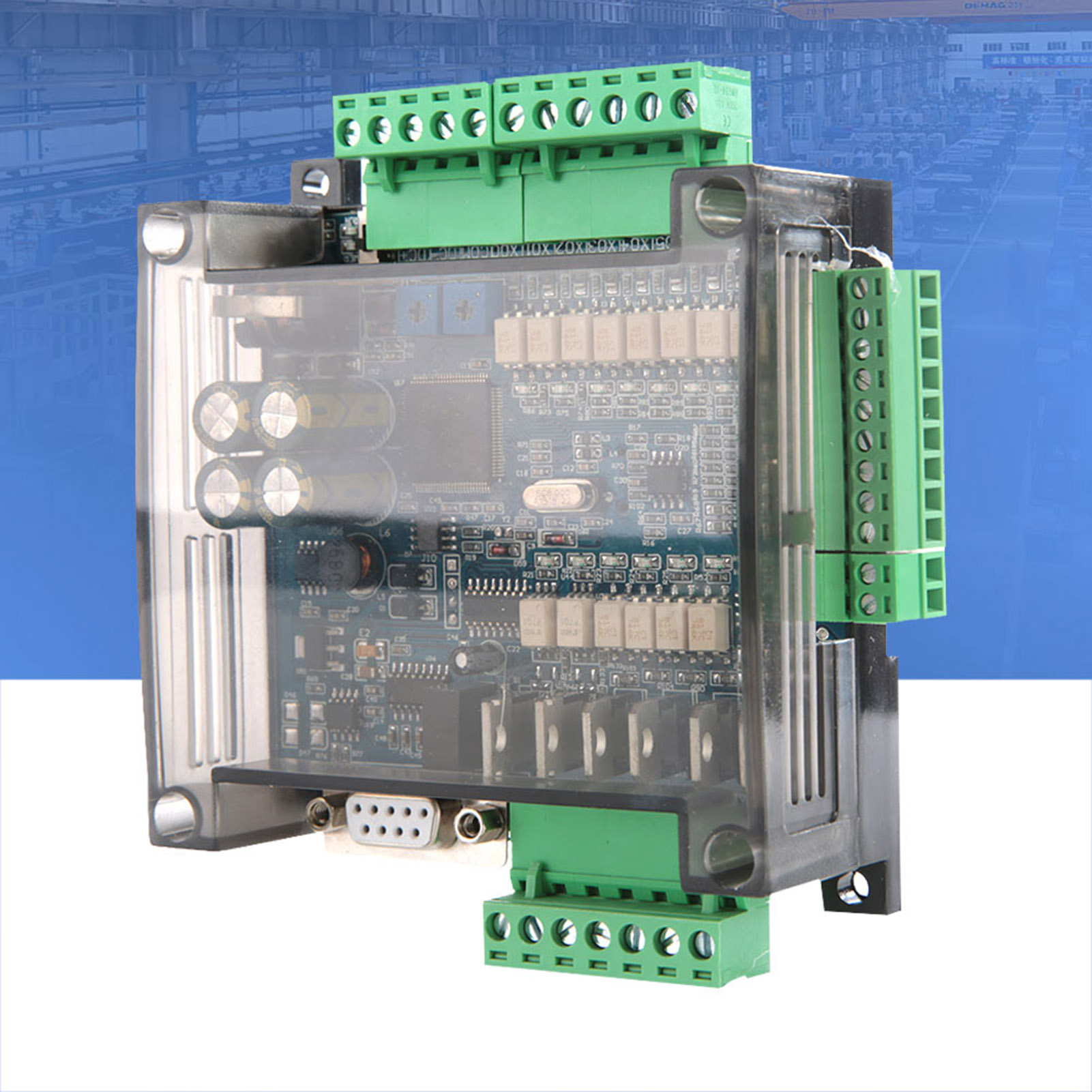 Industriesteuerplatine Fx3u 14mt Analog 6ad+2da 24v 1a