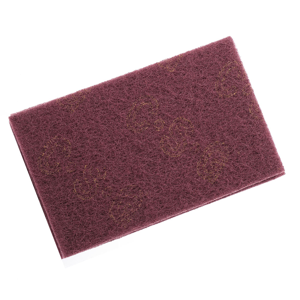 5-teiliges Set Aus Scheuerschwämmen, Industrieschwämmen Und Schleifpads (rot, Fein)