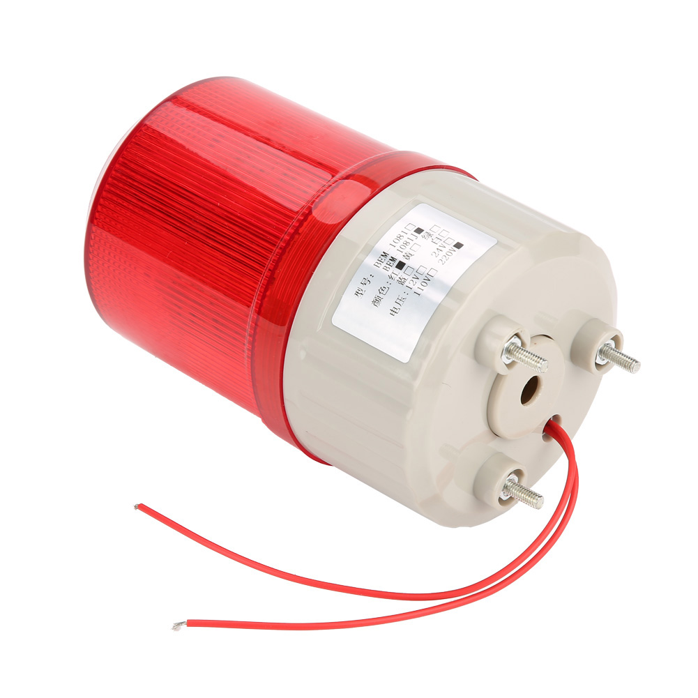 220-v-led-warnleuchten (rot), Akustisch-optisches Alarmsystem, Rundumleuchte, Led-notblinkleuchte