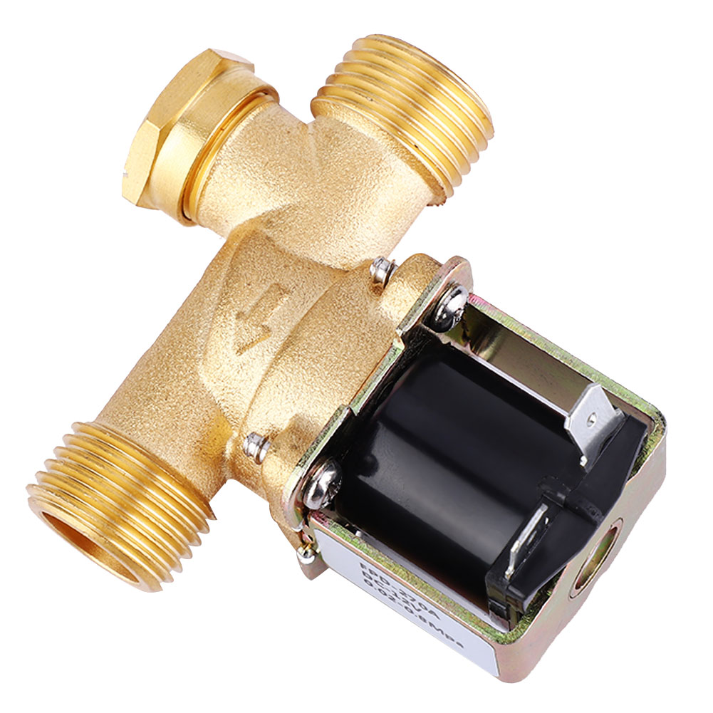 1/2" Messing-magnetventil Nc, Normalerweise Geschlossen, Wassereinlassventil (dc12v)