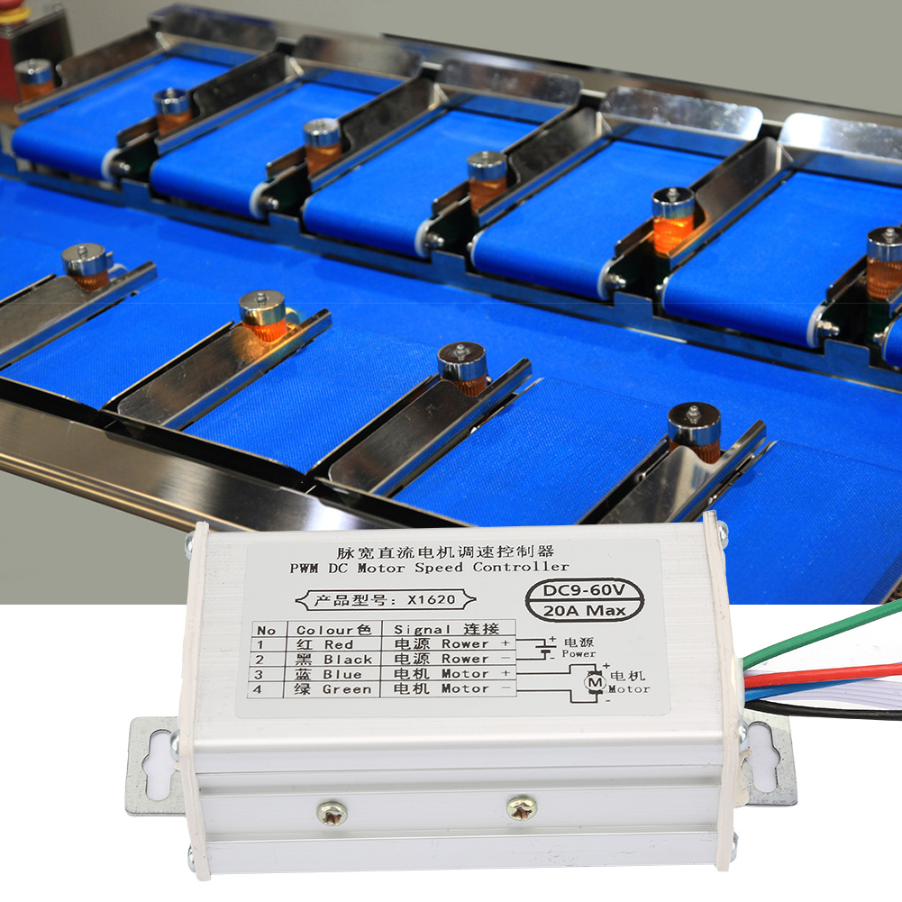 Drehzahlregler Mit Pulsweitenmodulator Für Gleichstrommotoren, Stufenlos, 20 A, Dc 9–60 V