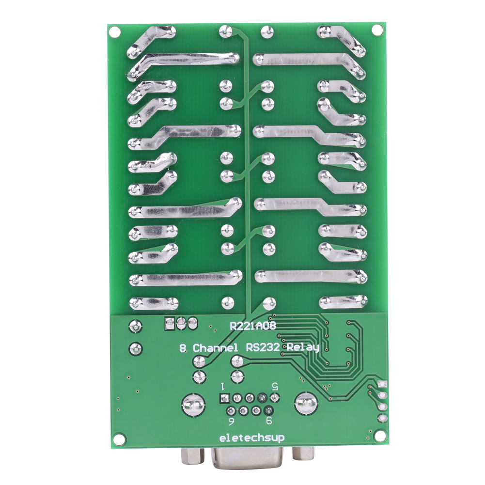 12v 8-kanal Db9 Rs 232 Relaismodul Fernbedienungsschalter Für Smart Home