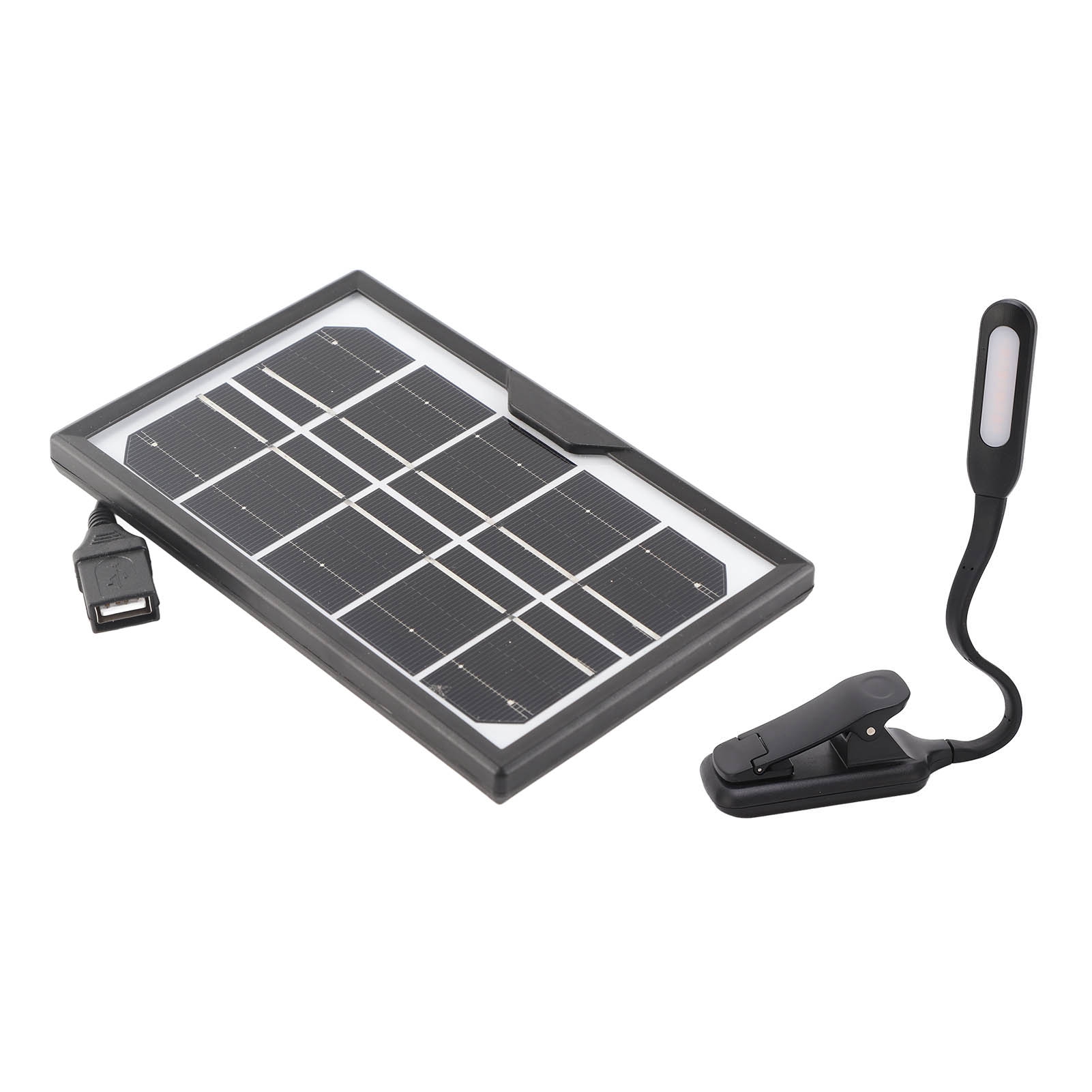 5v-solartischlampe, Wiederaufladbar, Tragbar, Mit Einstellbarer Helligkeit Und 3 Farben