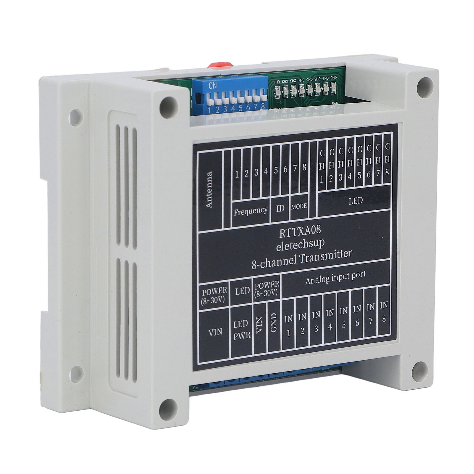 8-kanal-sender, Bidirektionaler E/a-controller, Punkt-zu-punkt-rückkopplungssendermodul