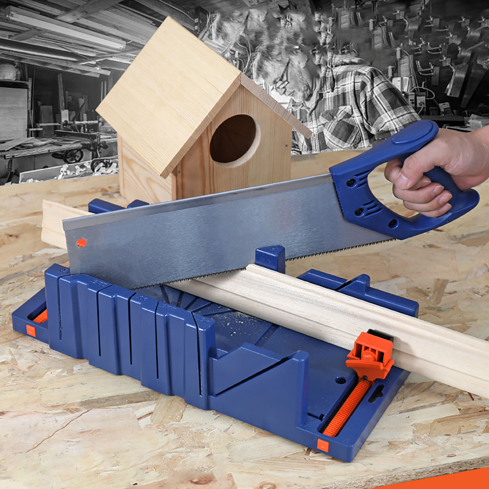 Aufbewahrungsbox Aus Abs-stahl Für Gehrungssägen, Aufbewahrungsbox Für 45°-gehrungssägen, Aufbewahrungsbox Für Gehrungssägen Für Holzbearbeitung, Heimwerkerprojekte Und Inneneinrichtung