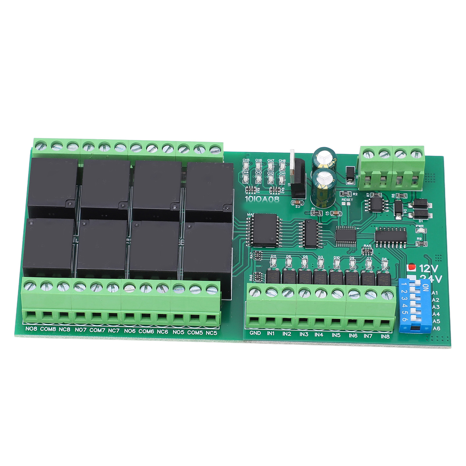 8-kanal-rs485-relaismodul, Steuerplatine, Schaltersteuerung, 12 V Gleichstrom, Gerätezubehör