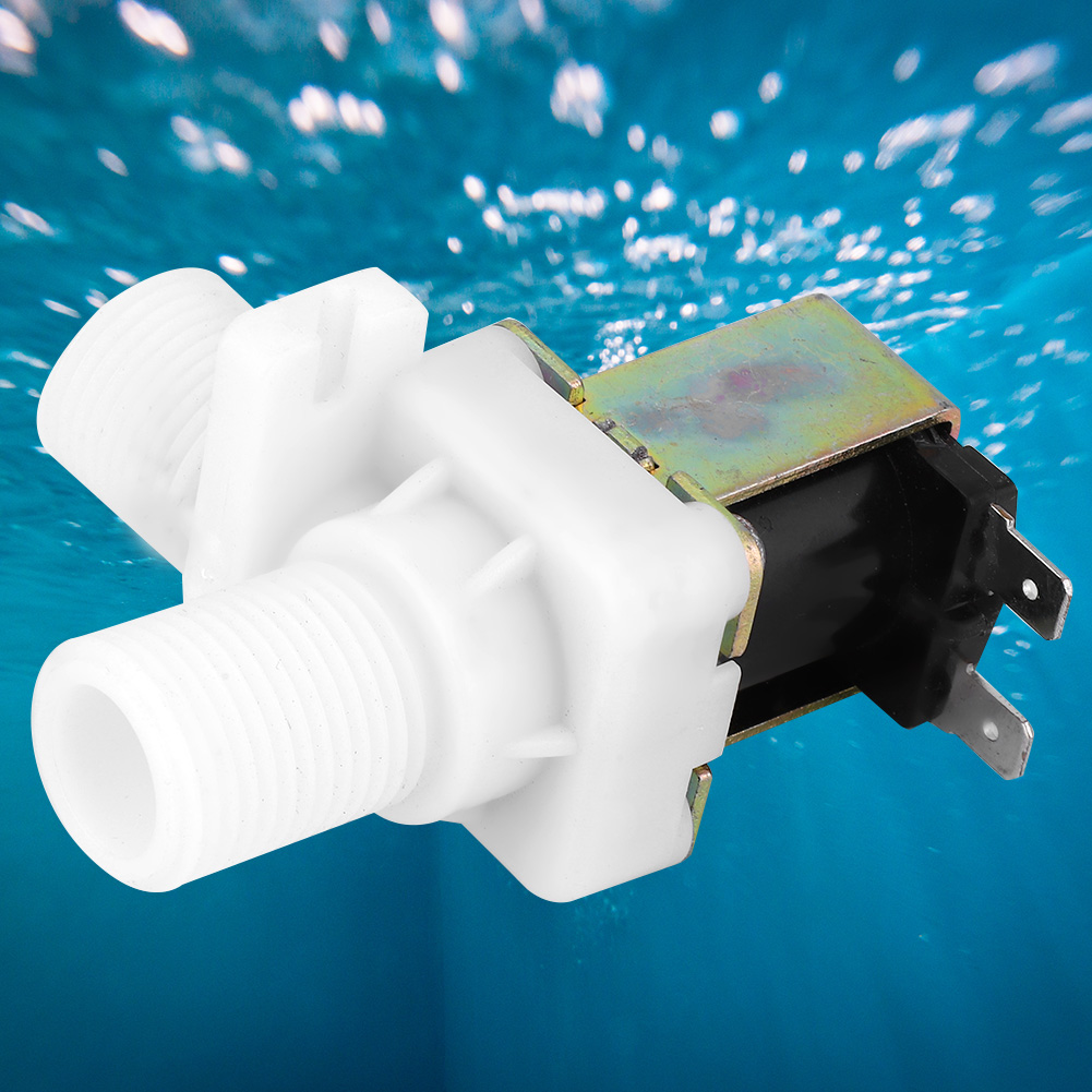 Kunststoff-magnetventil, Rechteckiger Wassereinlass-durchflussschalter G1/4 Zoll Nc Für Wasserspender, Wechselstrom 220–240 V