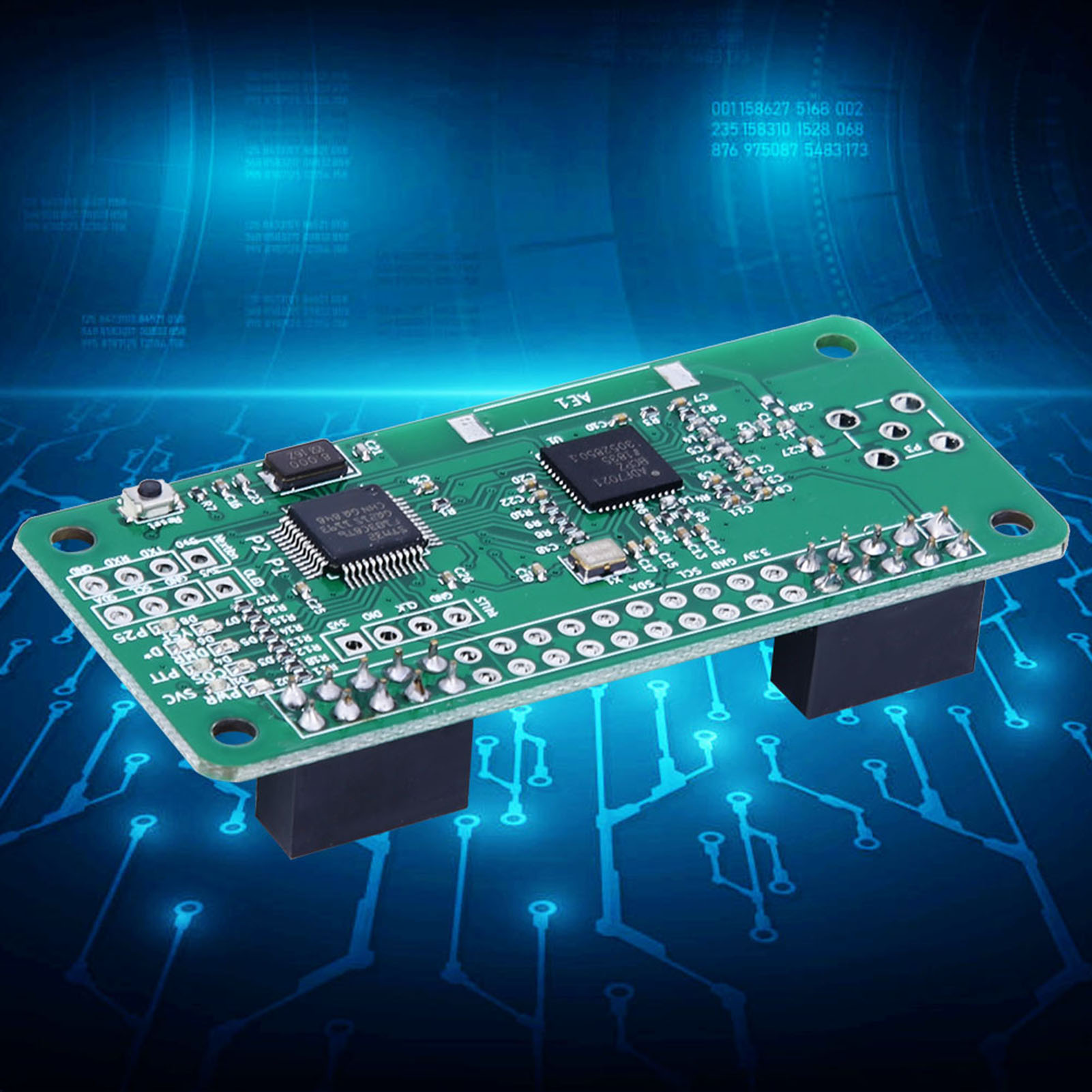 Mmdvm Hotspot-erweiterungskarte Mit Sma-antennenanschluss, Unterstützt Uhf- Und Vhf-codec Für Raspberry Pi