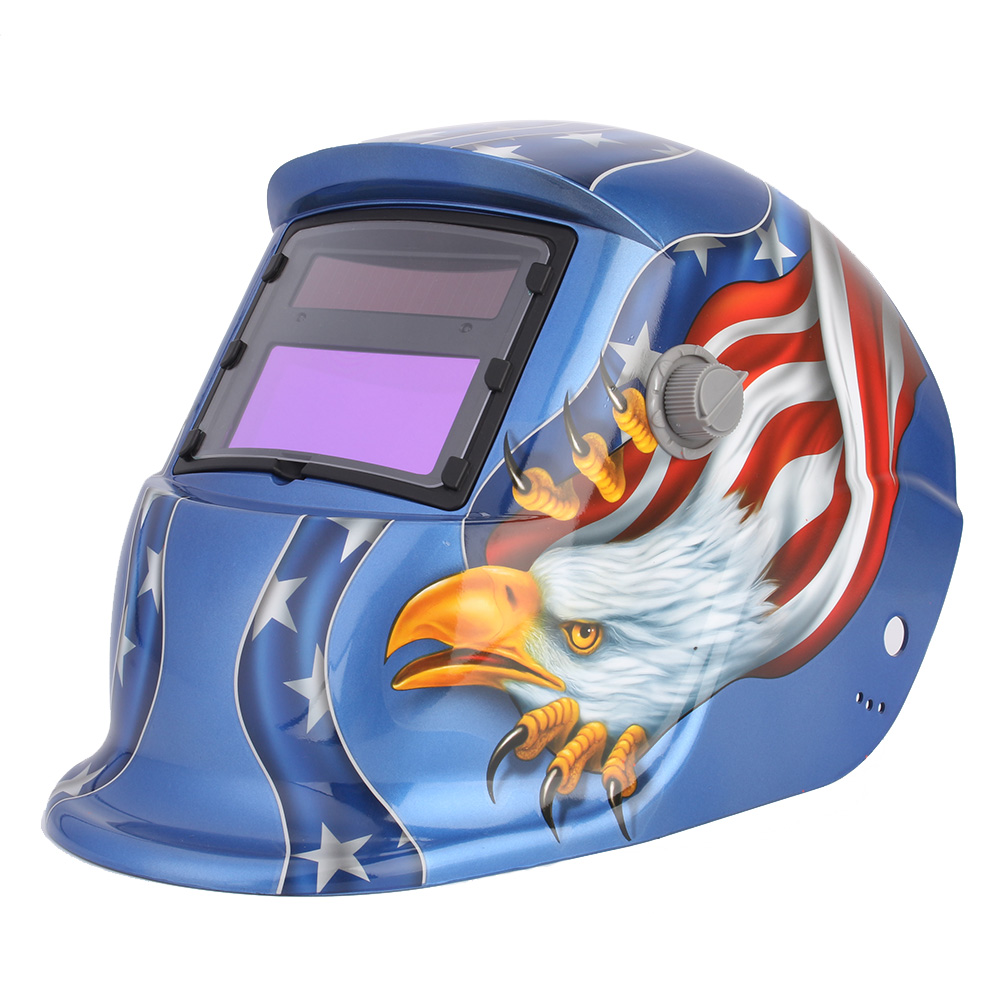 Automatischer, Solarbetriebener, Verdunkelnder Schweißhelm Für Schweißer