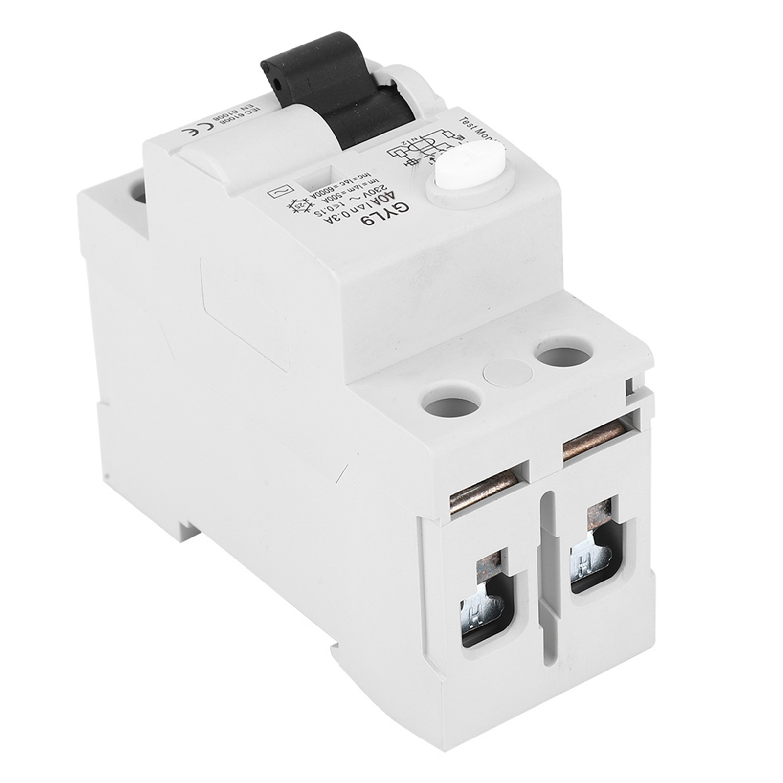 Gyl9 Miniatur-leistungsschalter 2p 230v 50/60hz Ip20 Fehlerstromschutzschalter 2p-40a-300ma