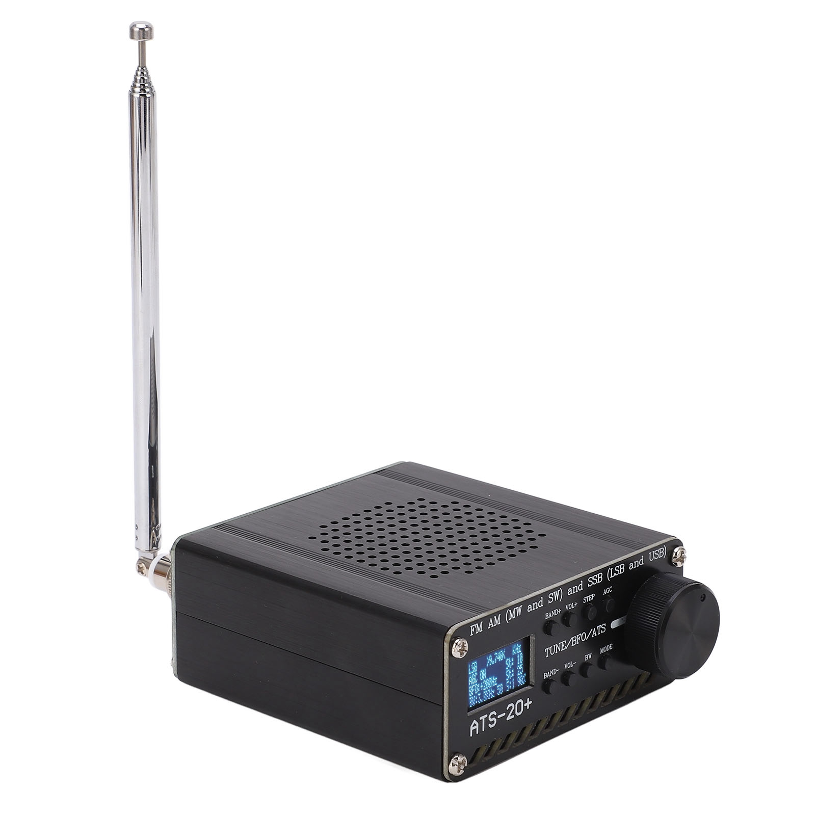 Fm/am/mw/sw/ssb-vollbandradioempfänger Mit 22 Voreingestellten Frequenzen Und Zubehör