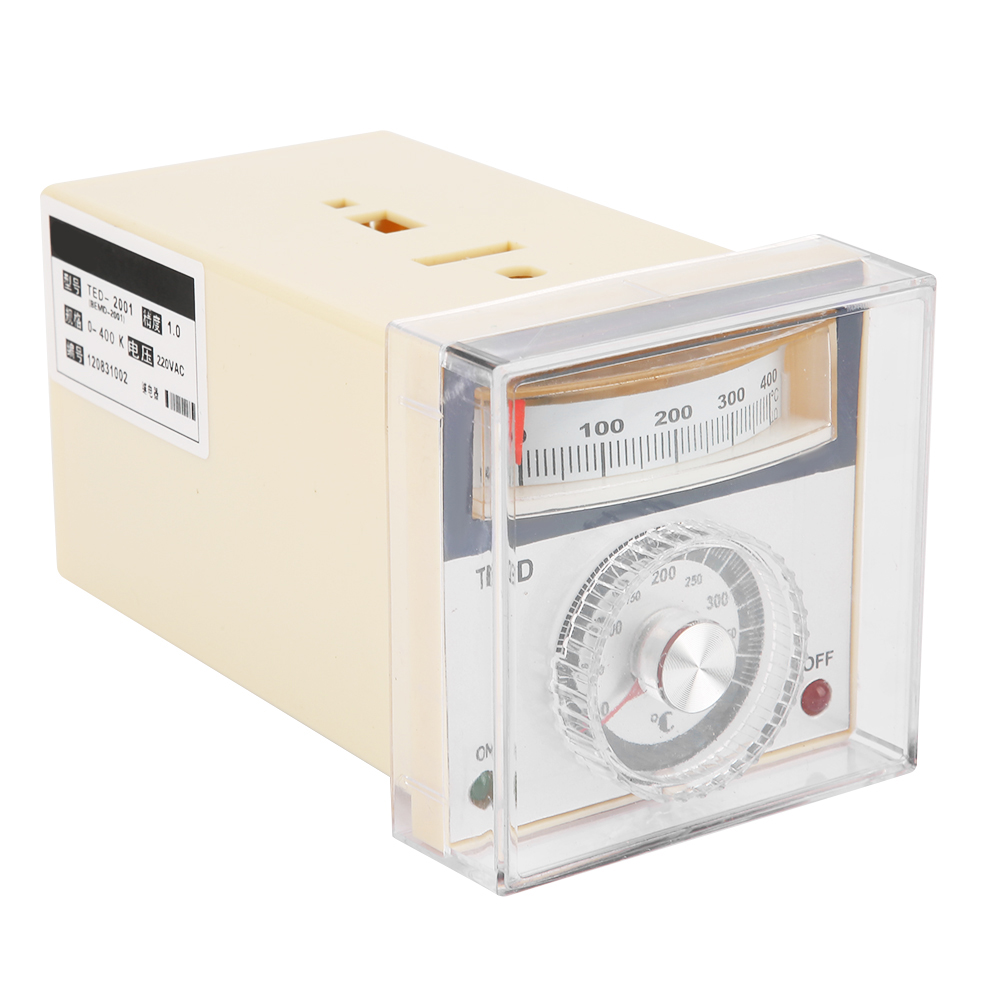 Ted-2001 Temperaturregler Mit Anzeige, Thermostat Typ K, 0–400 °c, 220 V Wechselstrom