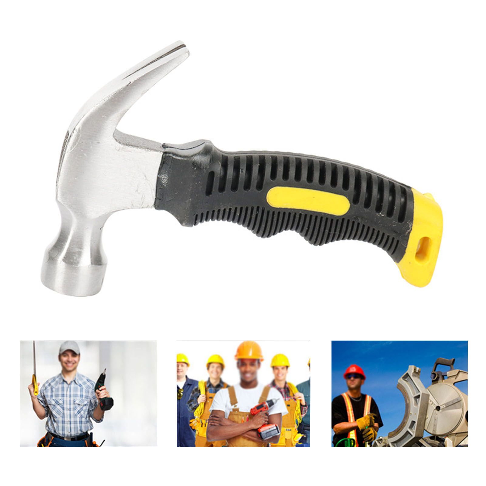 Stoßfester Mini-nagelhammer, Multifunktionaler Haushaltsnagelhammer Mit Rutschfestem Kunststoffgriff