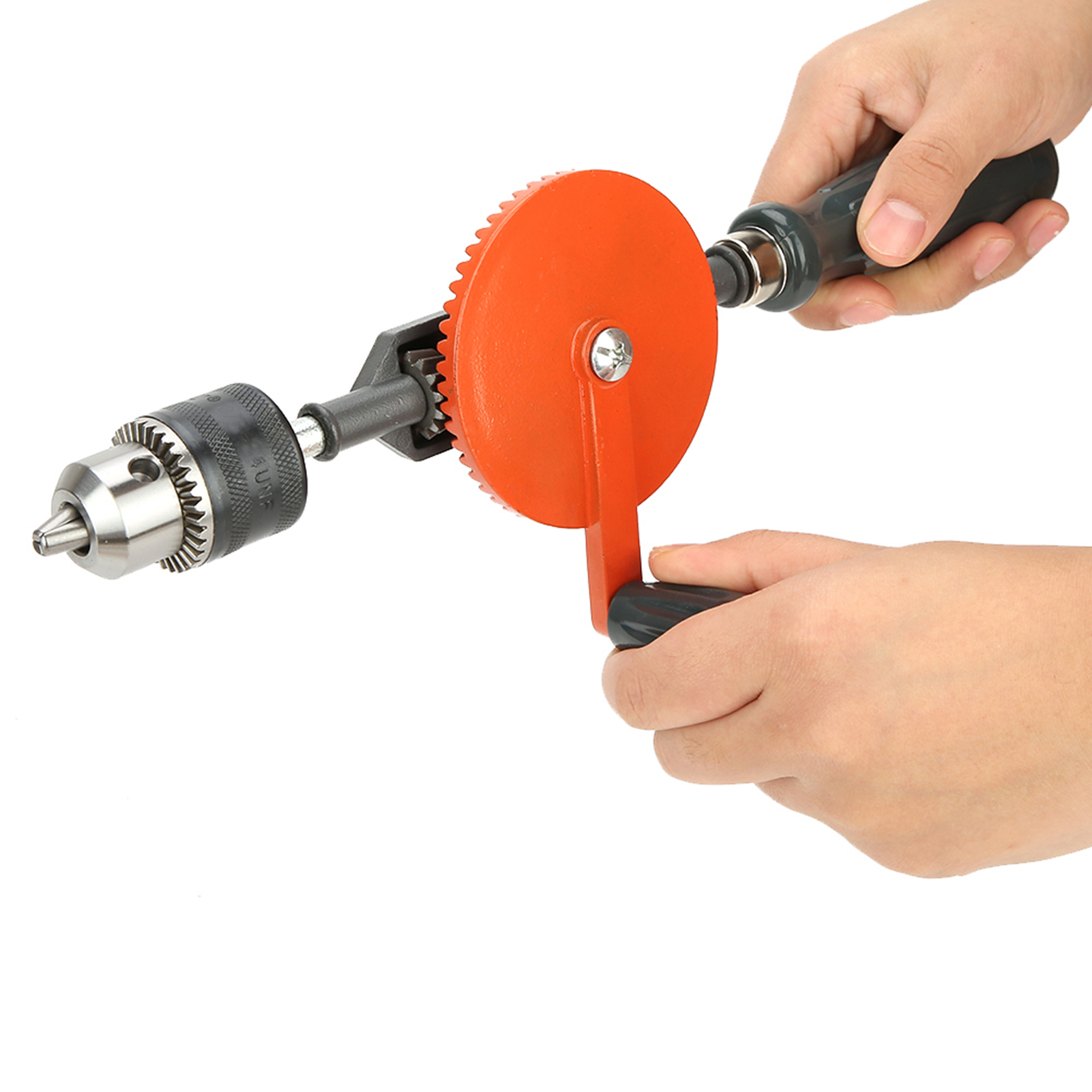 3/8"-handbohrmaschine Mit Doppelzahnrad Für Holz Und Kunststoff
