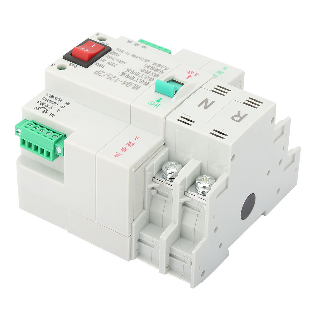 Ac 230v 2p 63/80/100a Doppelstromversorgung Mit Automatischem Umschalter (100a)