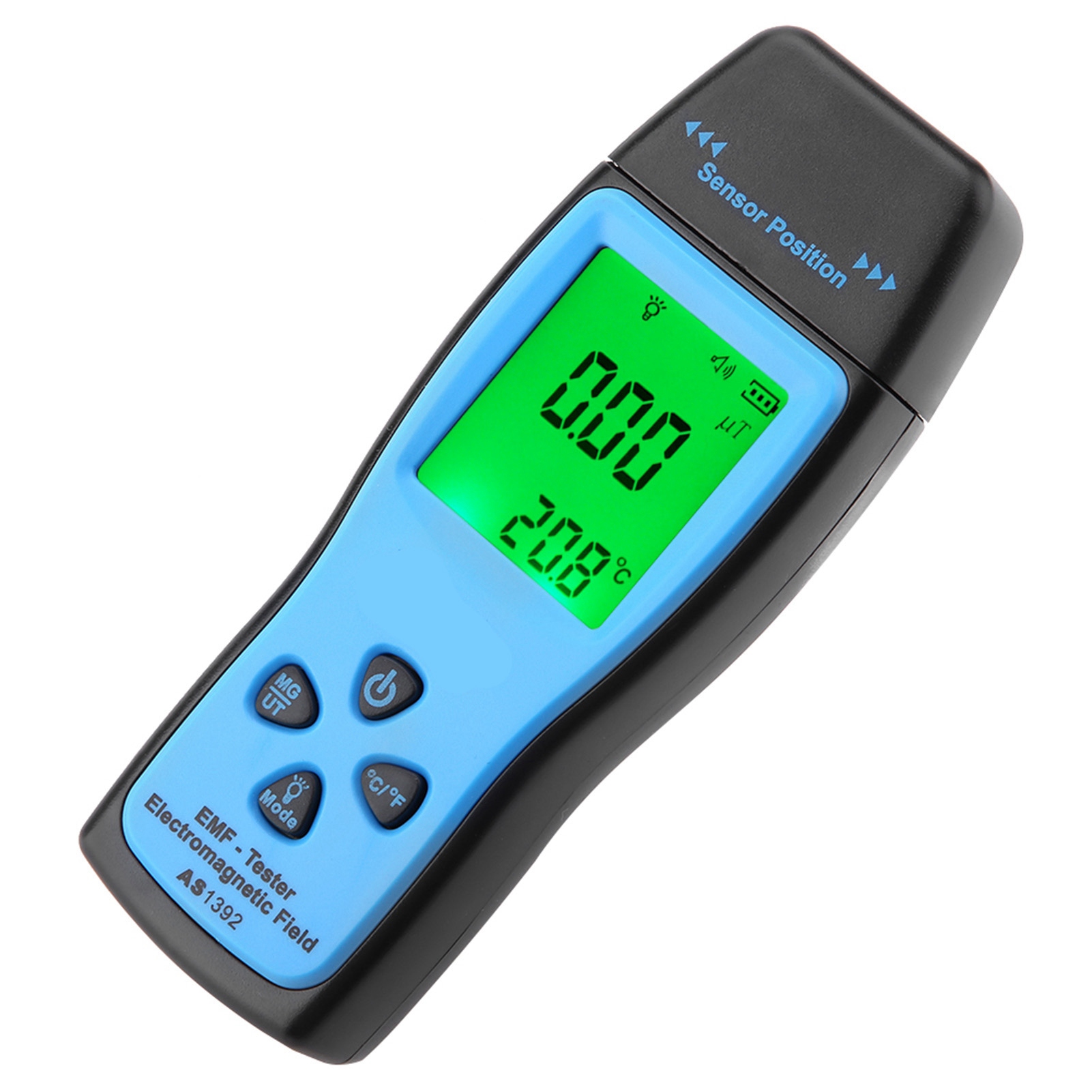 Smart Sensor As1392 Digitales Messgerät Für Elektromagnetische Strahlung Mit Mini-lcd-display (emf-tester)