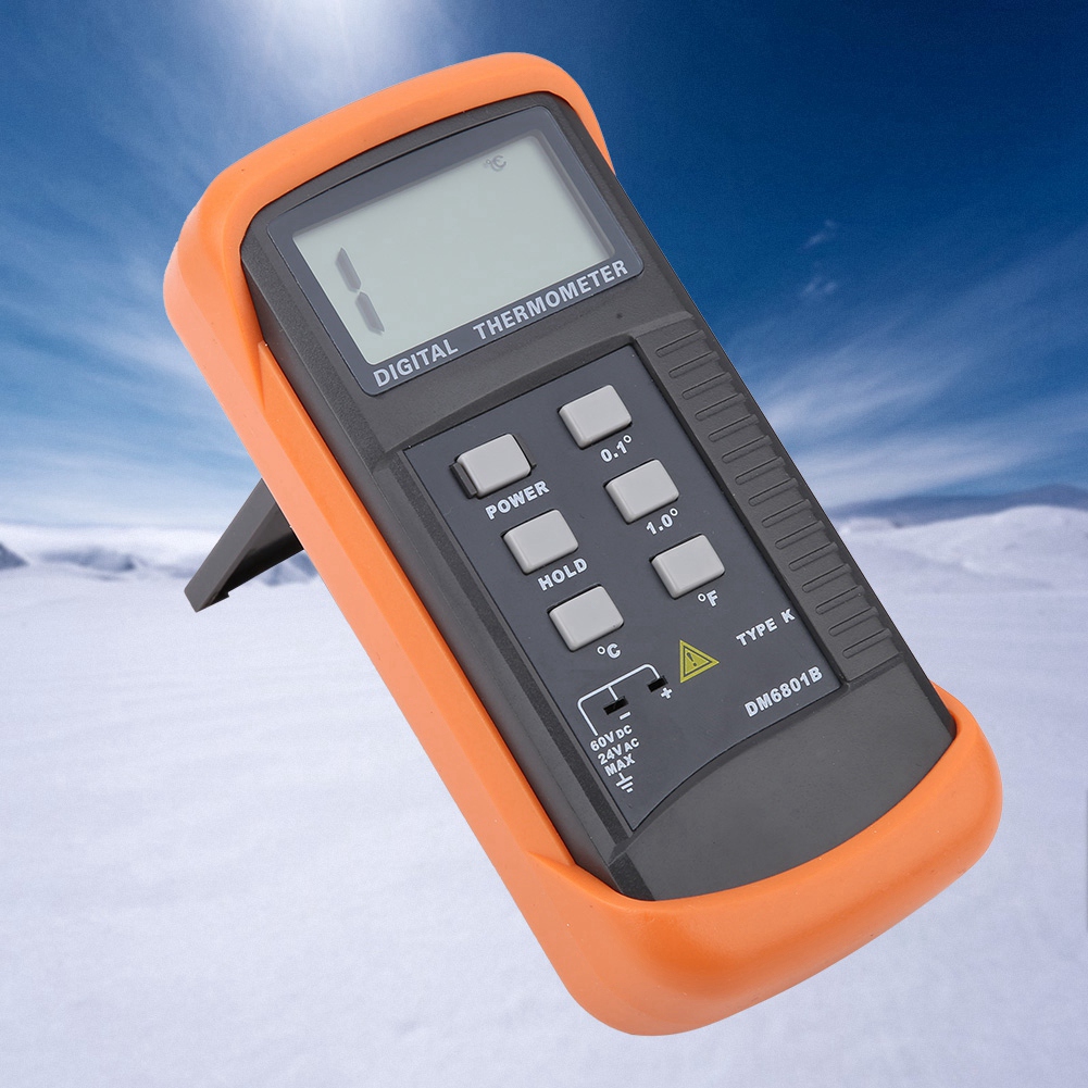 Digitales Thermometer Mit Thermoelementsensor Typ K, Einkanalig, Temperaturmessgerät -50-1300°c
