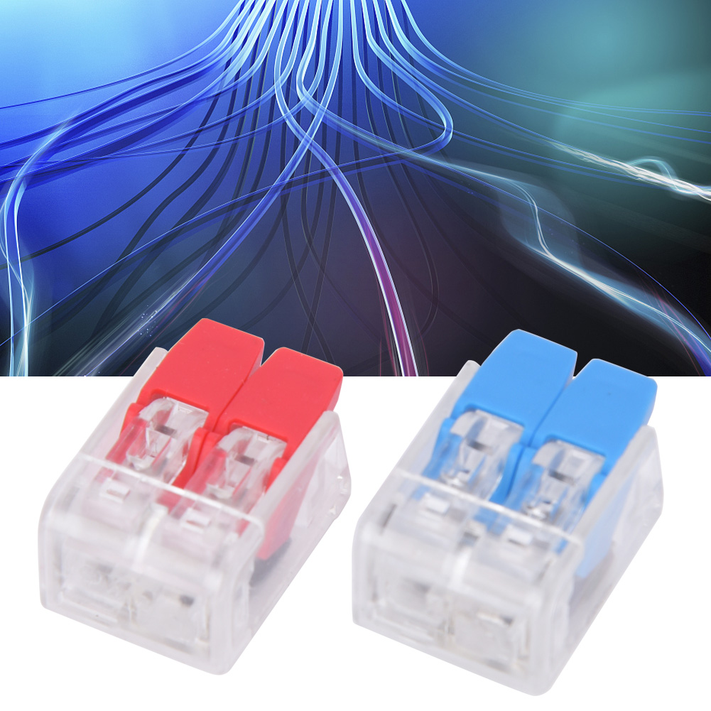 Federklemmen, Elektrische Kabelklemmen 11-24awg, Gpct-412, 40 Stück.