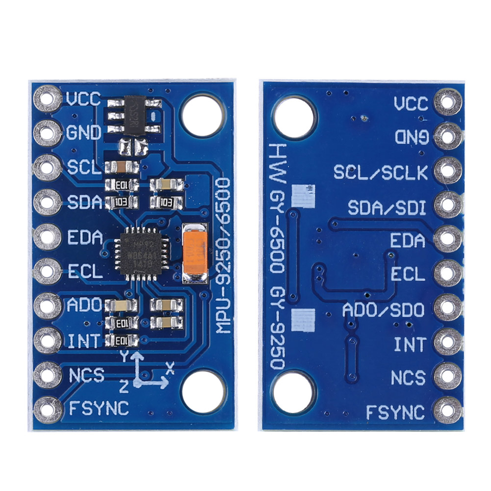 Mpu-9250 9-achsen 16-bit Gyroskop-beschleunigungsmesser Mit Magnetsensor 35v Für Präzise Messungen
