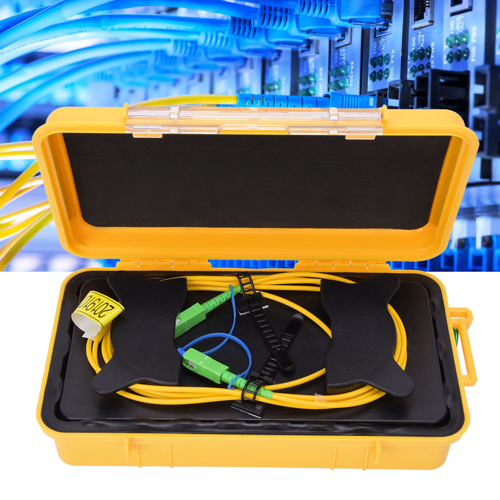 Glasfaser-otdr-starterkabelbox Sc Apc-sc Apc Otdr-faserring Singlemode 500m