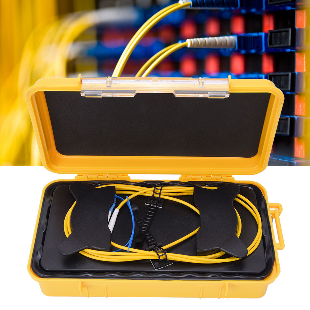 Otdr-glasfaser-hilfskabelbox Lc Upc Lc Upc Testverlängerungskabel Singlemode 500 M
