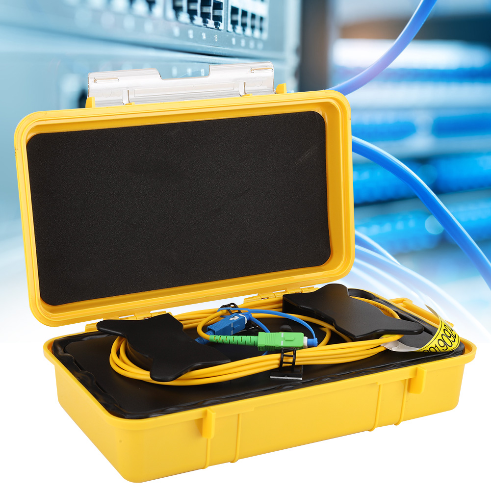 Glasfaser-otdr-startkabelbox, Totzoneneliminator, Glasfaserring Sc Upc-sc Apc Sm 1km