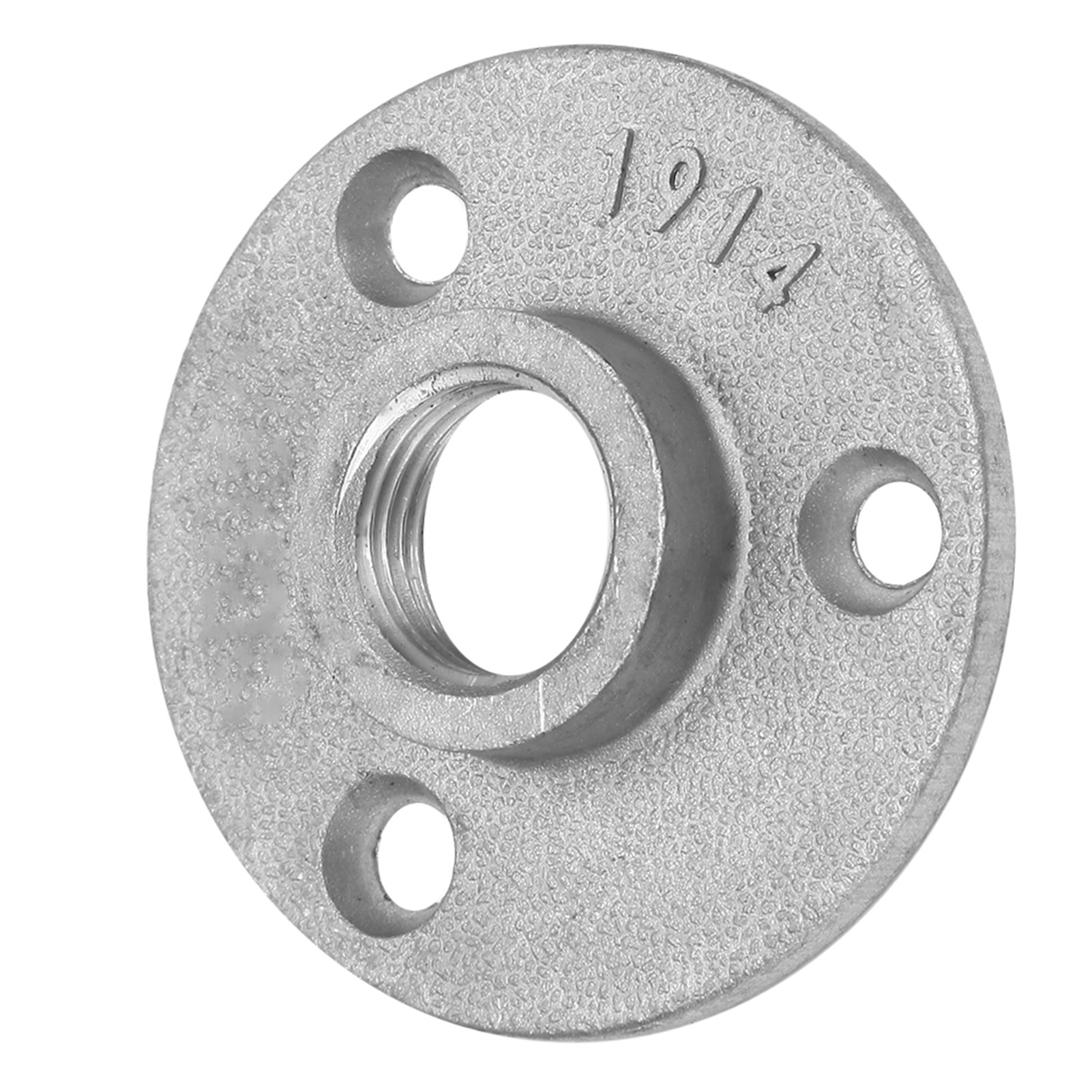 10 Stück Flanschrohrfüße, Gewinde 65 Mm Dn15, Aus Aluminiumlegierung/gusseisen Mit 3 Löchern (aluminiumlegierung)