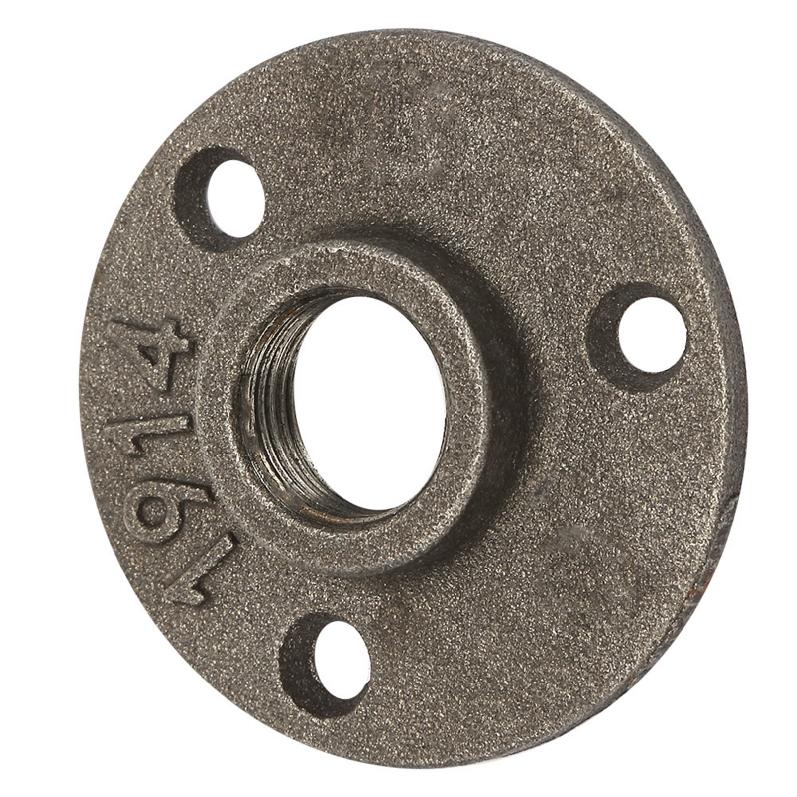 10 Stück Flanschrohrfüße, Gewinde 65 Mm Dn15, Legierung/gusseisen, 3 Löcher (gusseisen)
