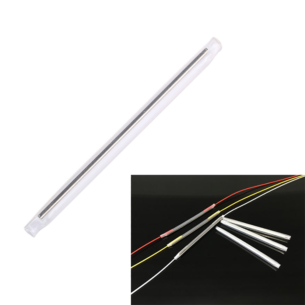 100 Stück 60-mm-glasfaser-schrumpfschlauch-sets, Fusion-glasfaserkabel-schrumpfschlauch-sets, Glasfaser-spleißhülsen
