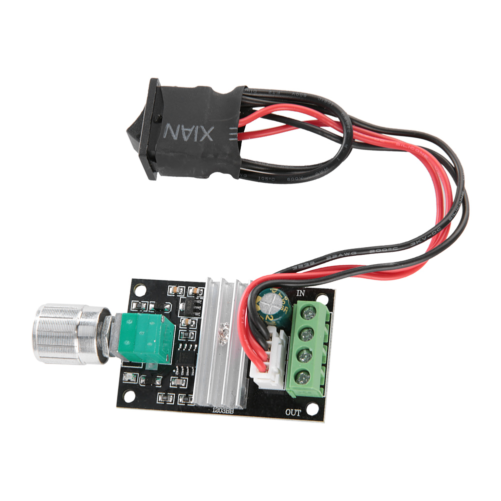 Dc 6-28v 3a Pwm Dc-drehzahlregler Für Elektromotoren Mit Schaltfunktion