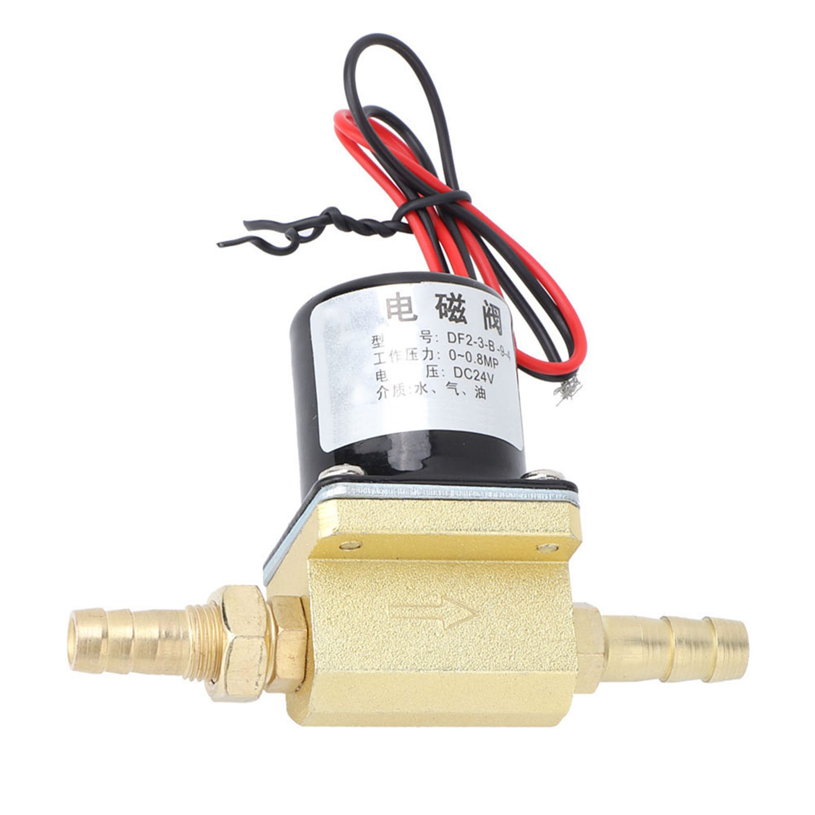 Magnetventil Für Schweißmaschinen 00,8 Mpa Für Wasser, Gas, Argon, Co2 G1/8'' (dc24v)