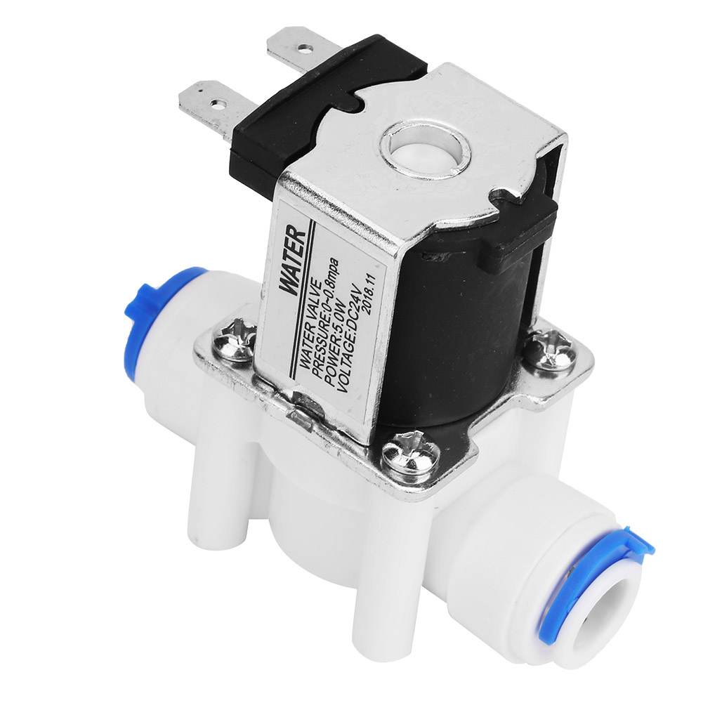 24vdc N/c Elektrisches Kunststoff-magnetventil Mit Schnellanschluss Für Wasserreiniger