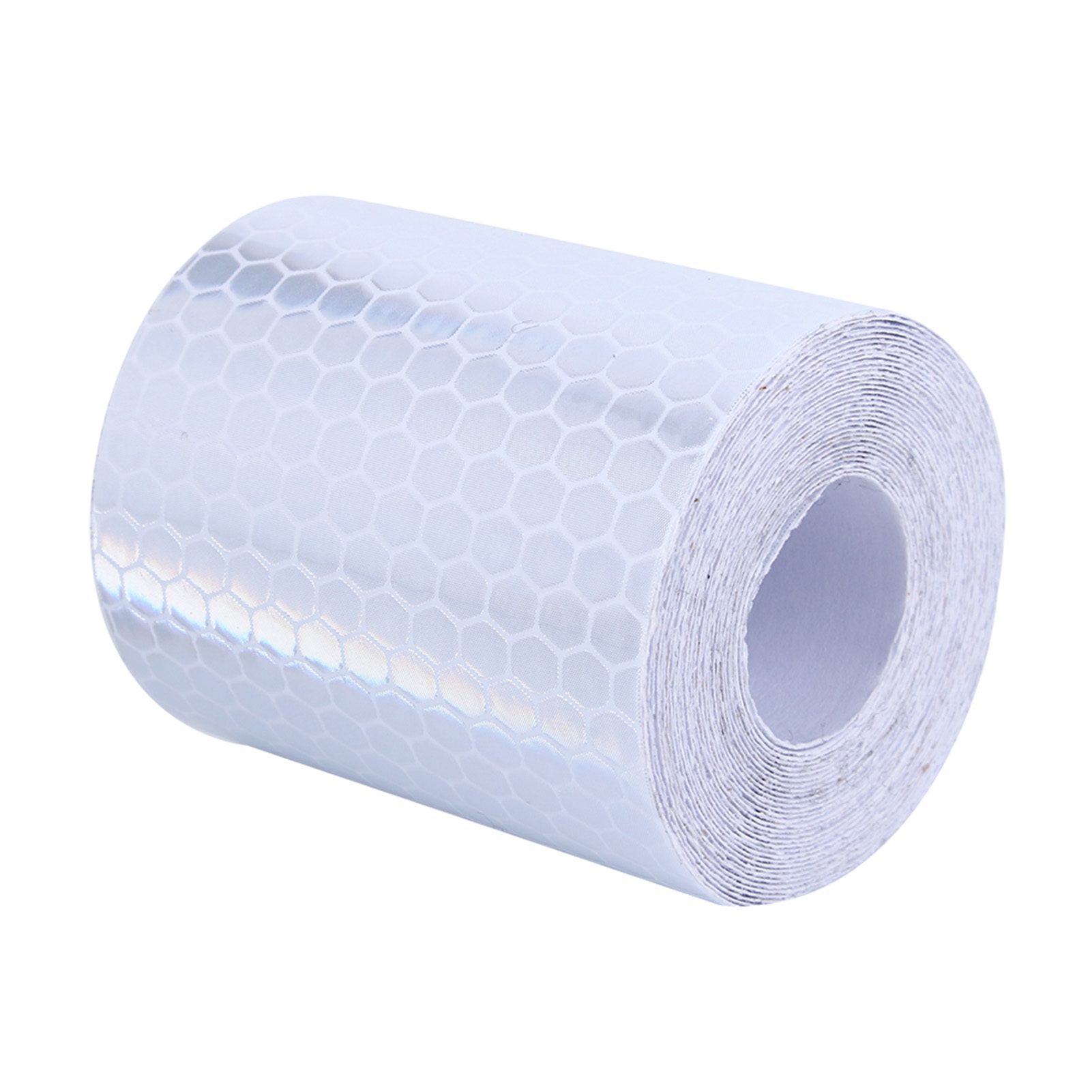 Rollo Advertencia Fluorescente Cinta Adhesiva Reflectante Pegatina Securedad