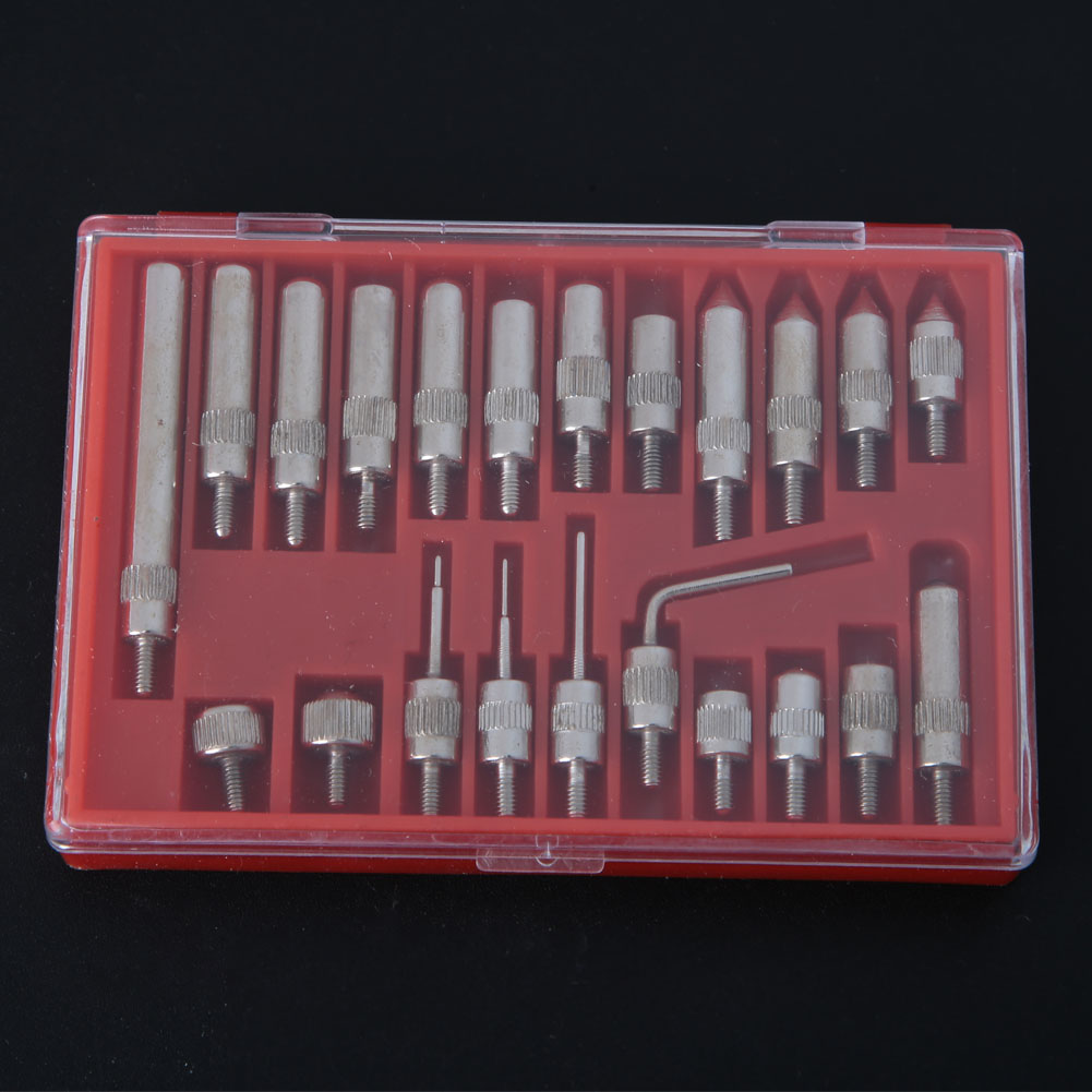 22-teiliger Messkontaktsatz Aus Edelstahl, 0,01 Mm Präzisions-messuhr