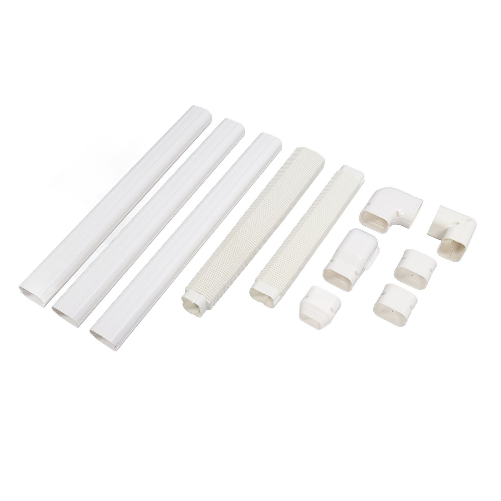 Dekoratives Pvc-rohrabdeckungsset Für Mini-split-wärmepumpen