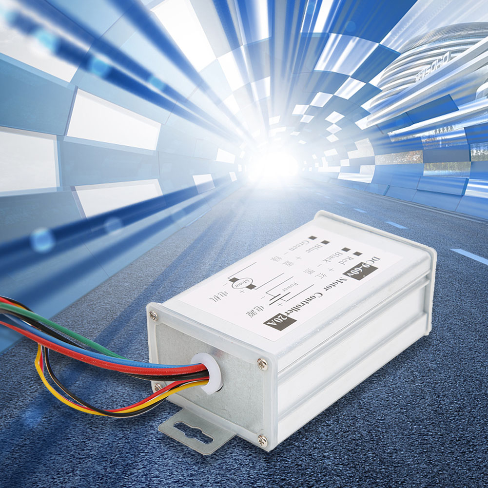 Drehzahlregler Für Motoren, Schalter, Potentiometersteuerung, Pwm-gesteuerte Drehzahlregelung, 20 A, 9 V, 12 V, 24 V, 48 V, 60 V