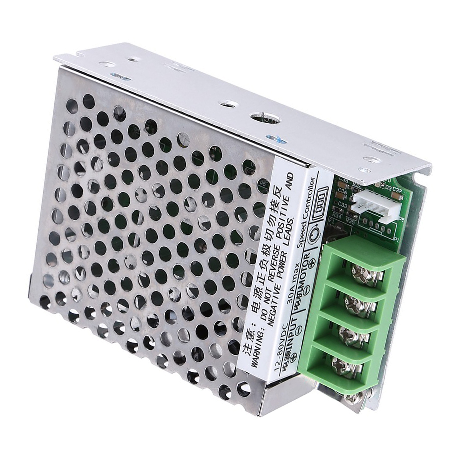 12-80v Dc 30a Pwm-motordrehzahlregler Mit Digitalanzeige