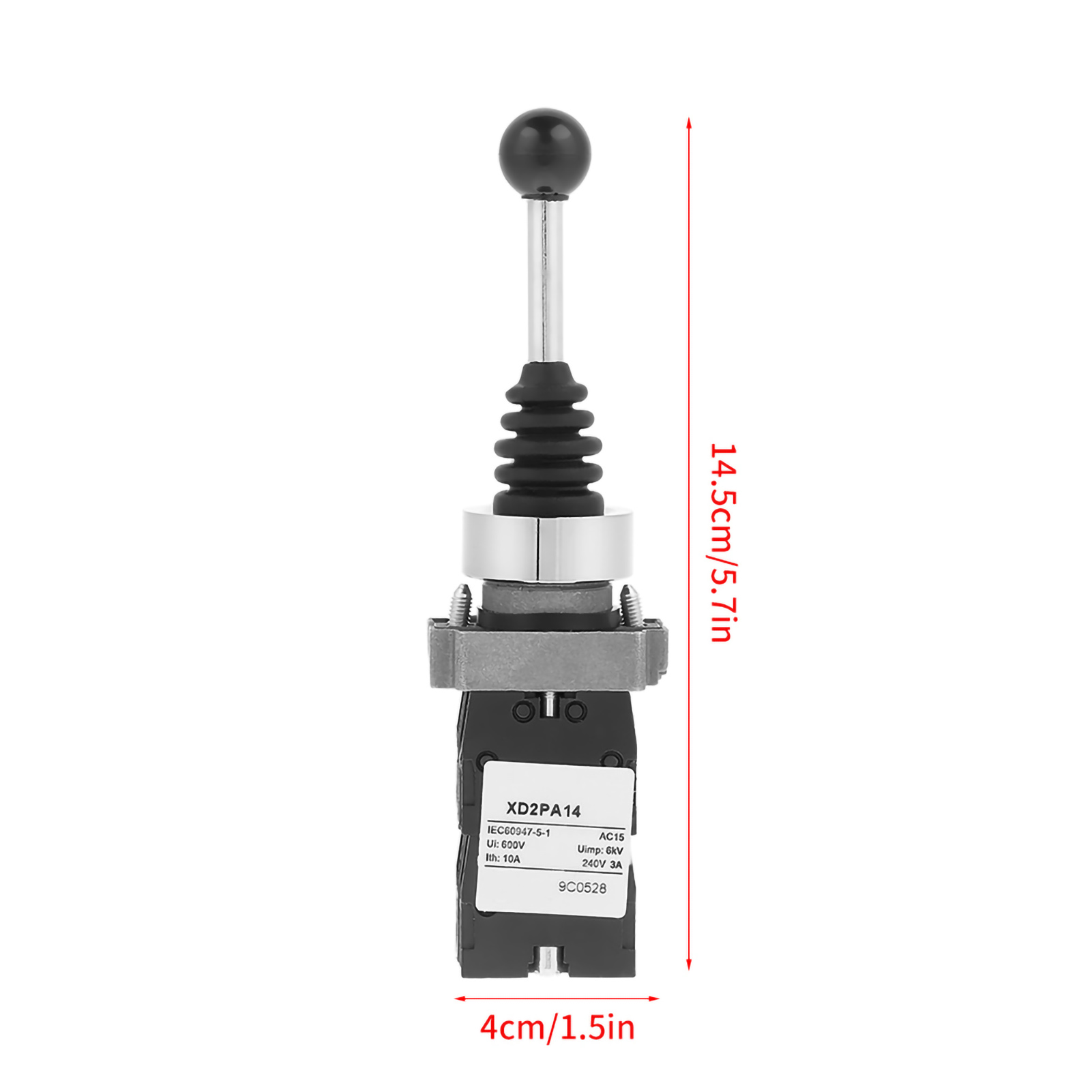 1 X D2pa14 4no 4-positionen-joystickschalter Mit Verriegelungsmechanismus