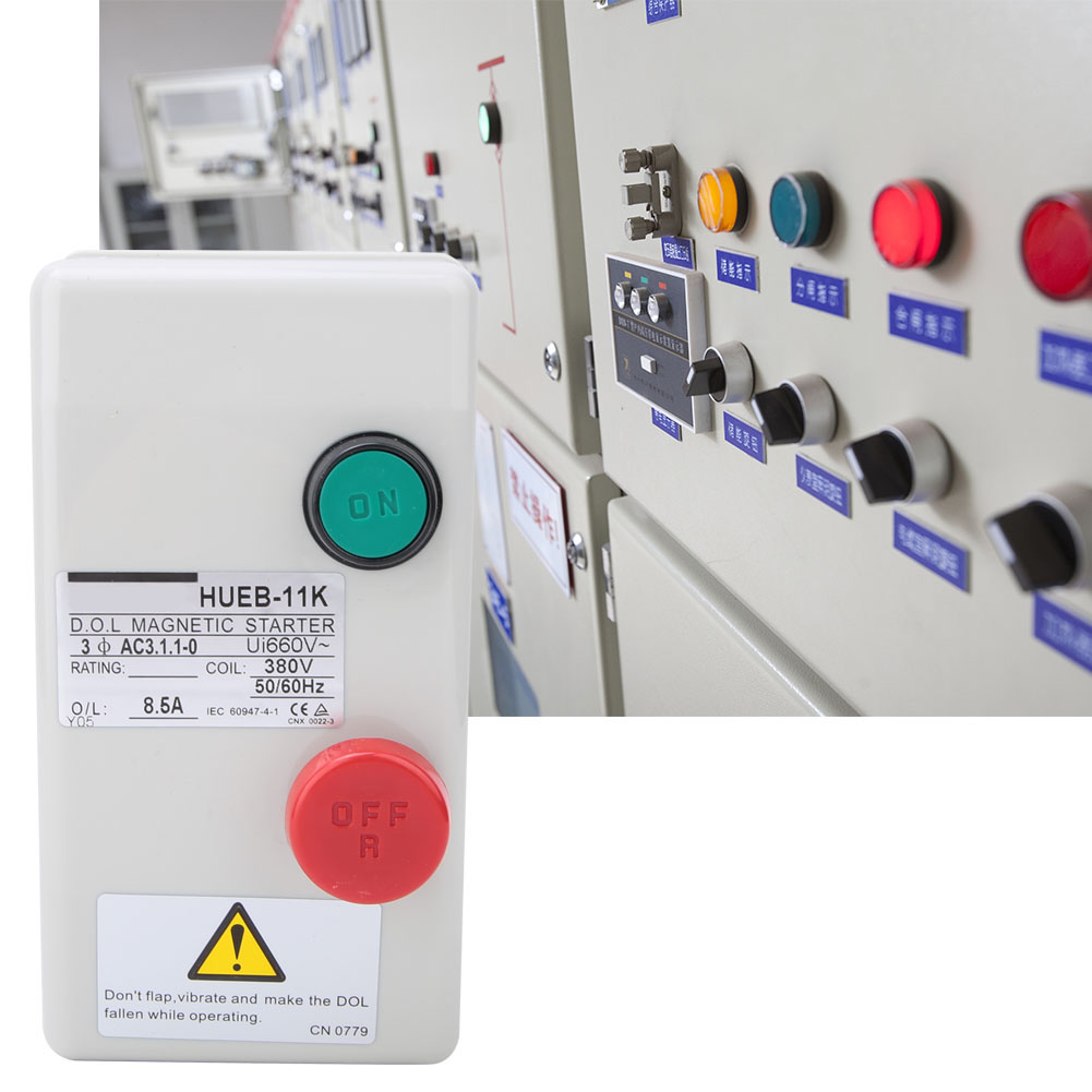 Unumkehrbarer, Manueller Direktstartmotor Mit Magnetschalter, 380 V, 50/60 Hz (5,5–8,5 A)