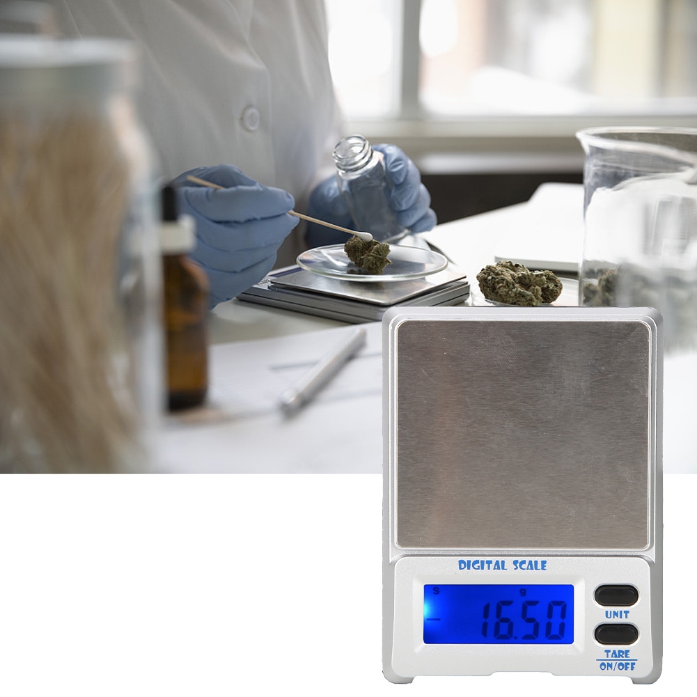 Hochpräzise, Tragbare Digitale Lcd-waage (500 G/0,1 G), Elektronische Taschenwaage